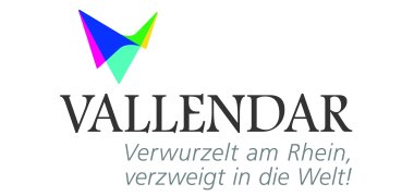 Logo der Stadt Vallendar Verwurzelt am Rhein, verzweigt in die Welt!