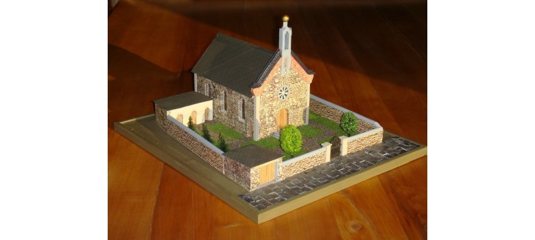 Das Modell der ehemaligen Vallendarer Synagoge