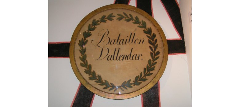 Fahne des Landsturms-Bataillons Vallendar 1813-1815 (Rückseite)